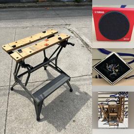 MaxSold Auction: This online auction features items such as a Yamaha Crx-40 bookshelf stereo system, bocce ball set, Crate guitar amp, statues, Craftsman router, Cuccina crepe maker, framed art, linens, vintage birdhouses, clothing, Mattel wood train, Christmas decorations, china, antique books, Toronto Maple Leaf figures, and much, much, more!